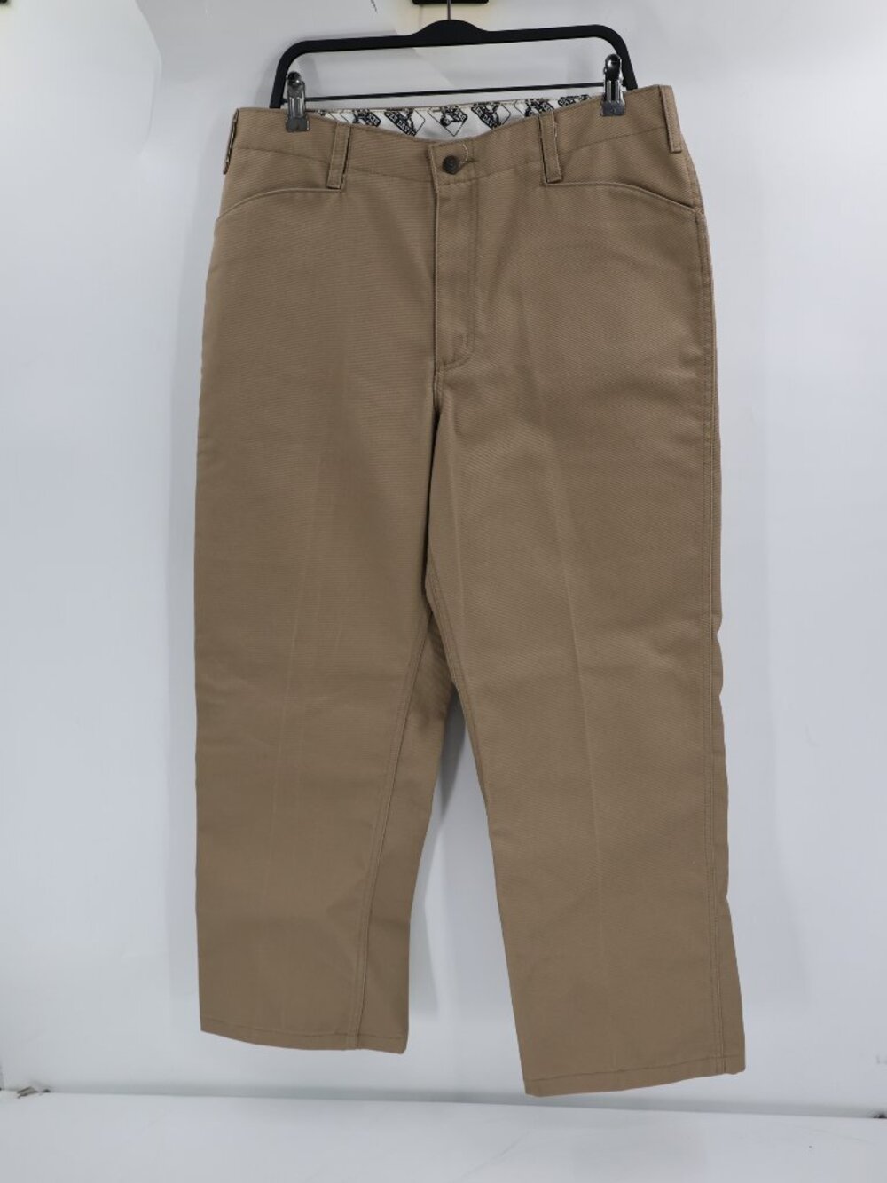 Ben Davis Pants Mens 36 L29.5 Straight Leg Cotton Blend Workwear Streetwear Tan